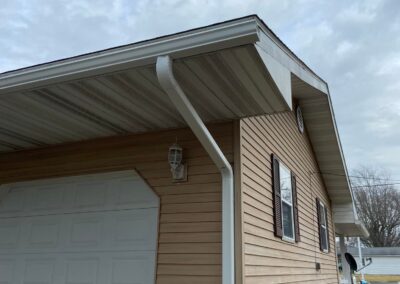 leaf guard seamless gutters on retrofit