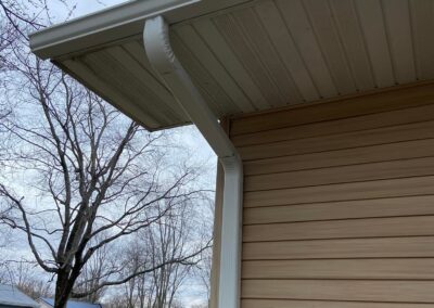 leaf guard seamless gutters retrofit