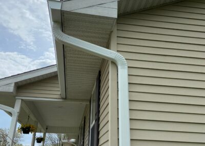 seamless gutters with leafguard