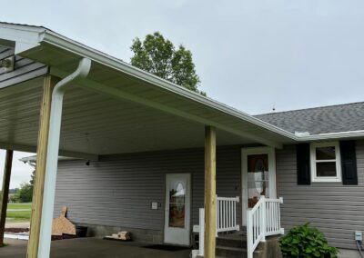 seamless gutters with leafguard