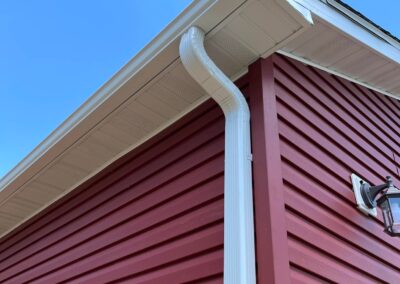 seamless gutters with leafguard